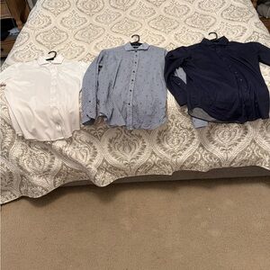 Lot of 3 Greyson Clothiers Dress Shirts XL